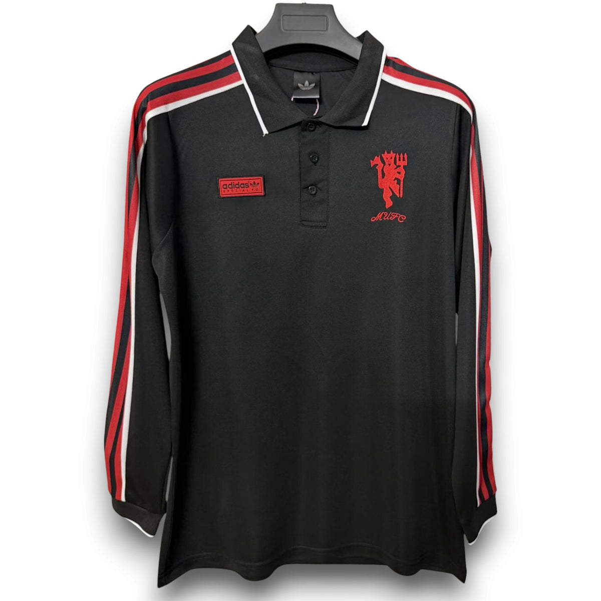 Camiseta Manchester United 2026-2027 Modelo Retro Manga Larga