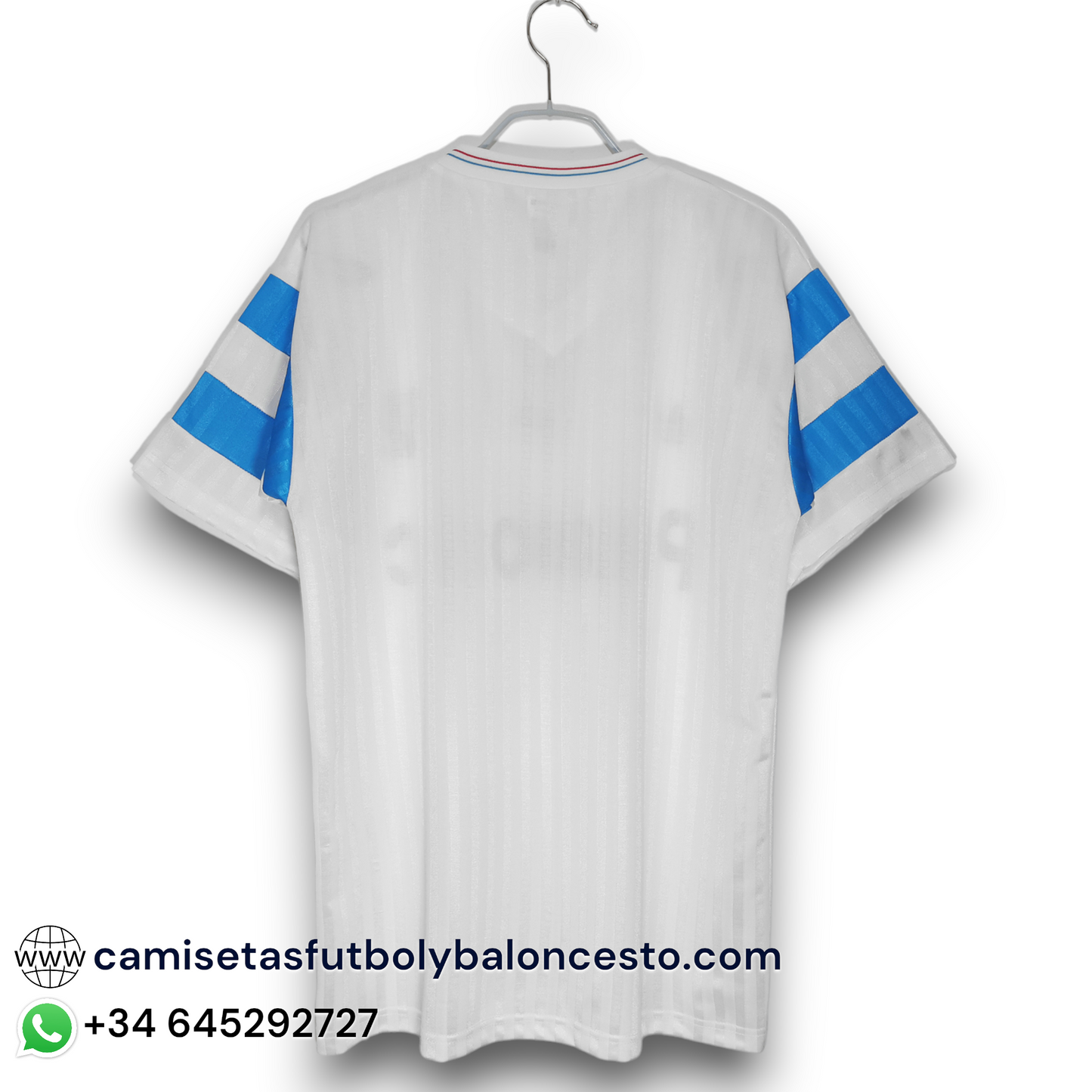 Camiseta Olympique de Marsella 1990-1991 Local