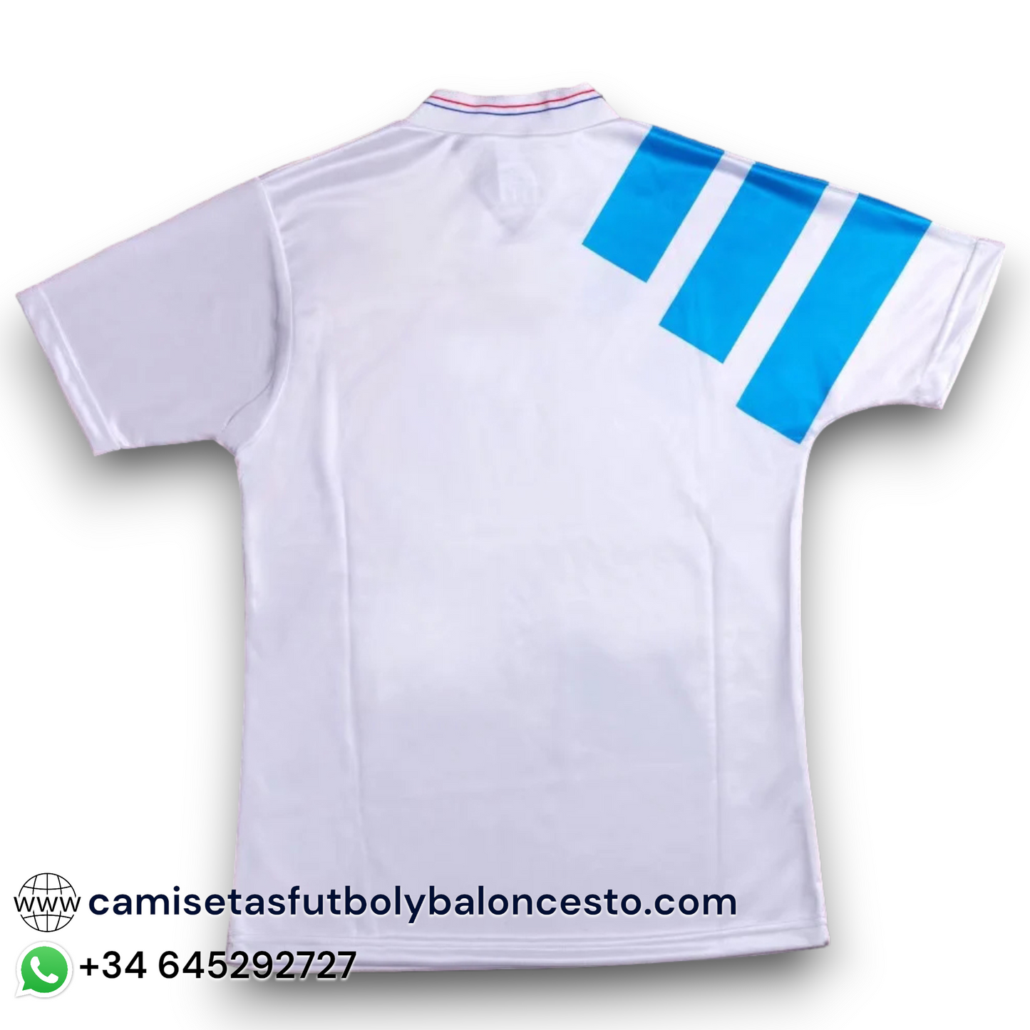 Camiseta Olympique de Marsella 1992-1993 Local