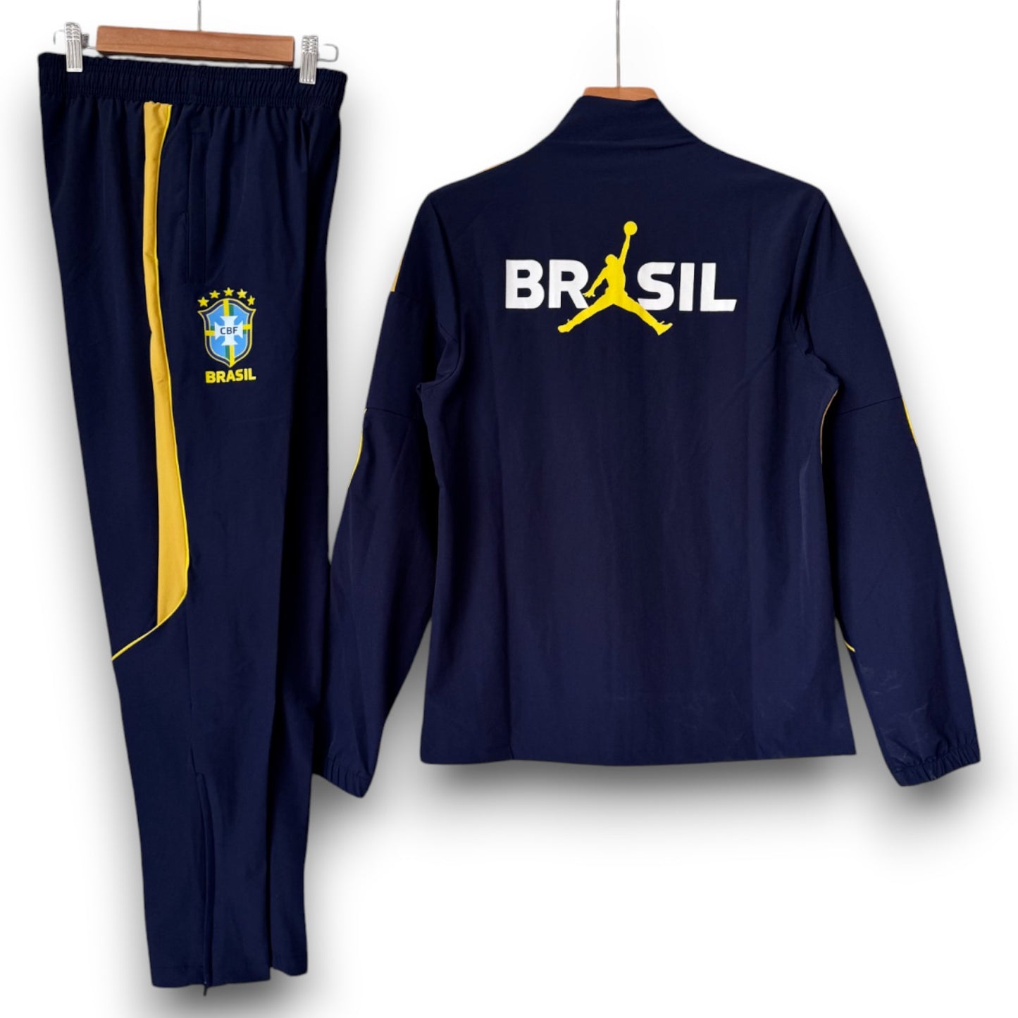 Chándal Brasil x Jordan 2026-2027 Cremallera