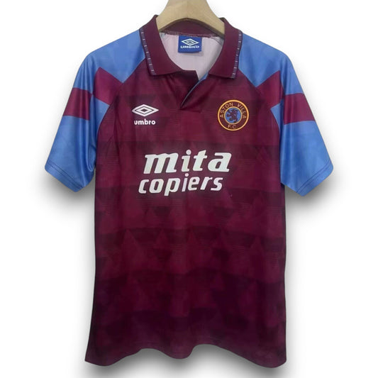 Camiseta Aston Villa 1990 Local
