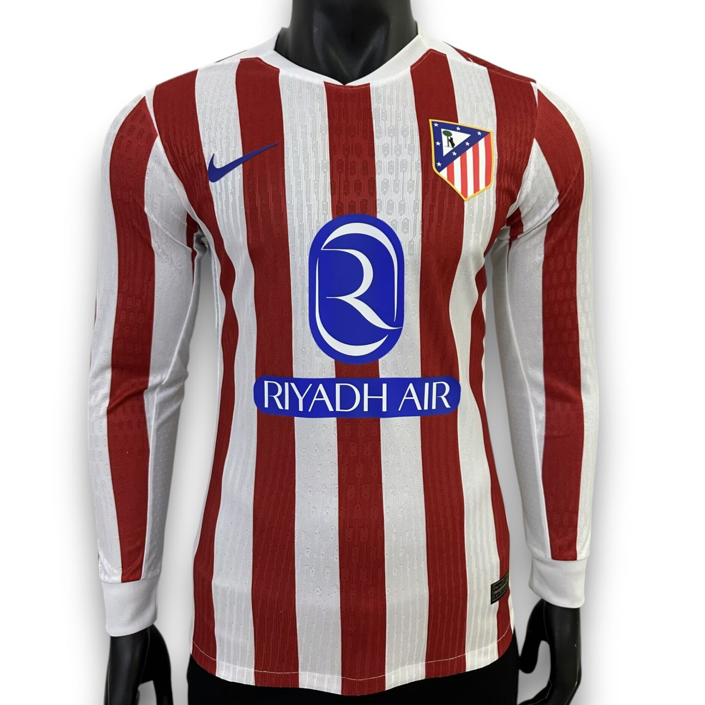 Camiseta Atletico de Madrid 2025-2026 Local Manga Larga - Version Pro Player