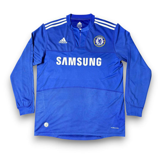 Camiseta Chelsea 2009-2010 Local - Manga Larga