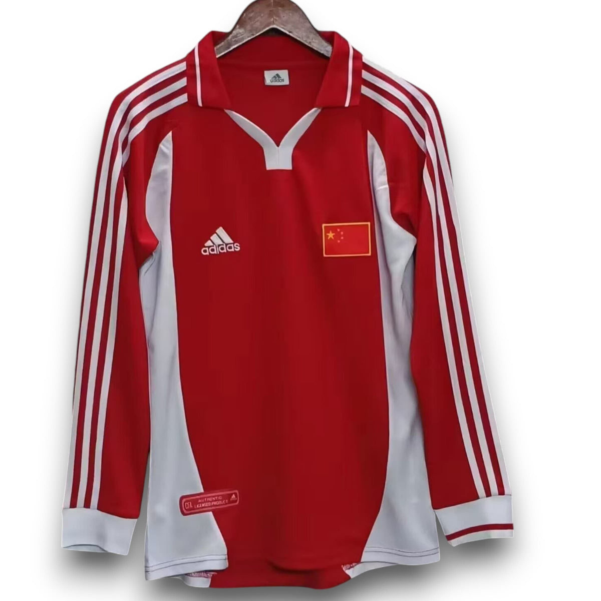 Camiseta China 00-01 Local Manga Larga