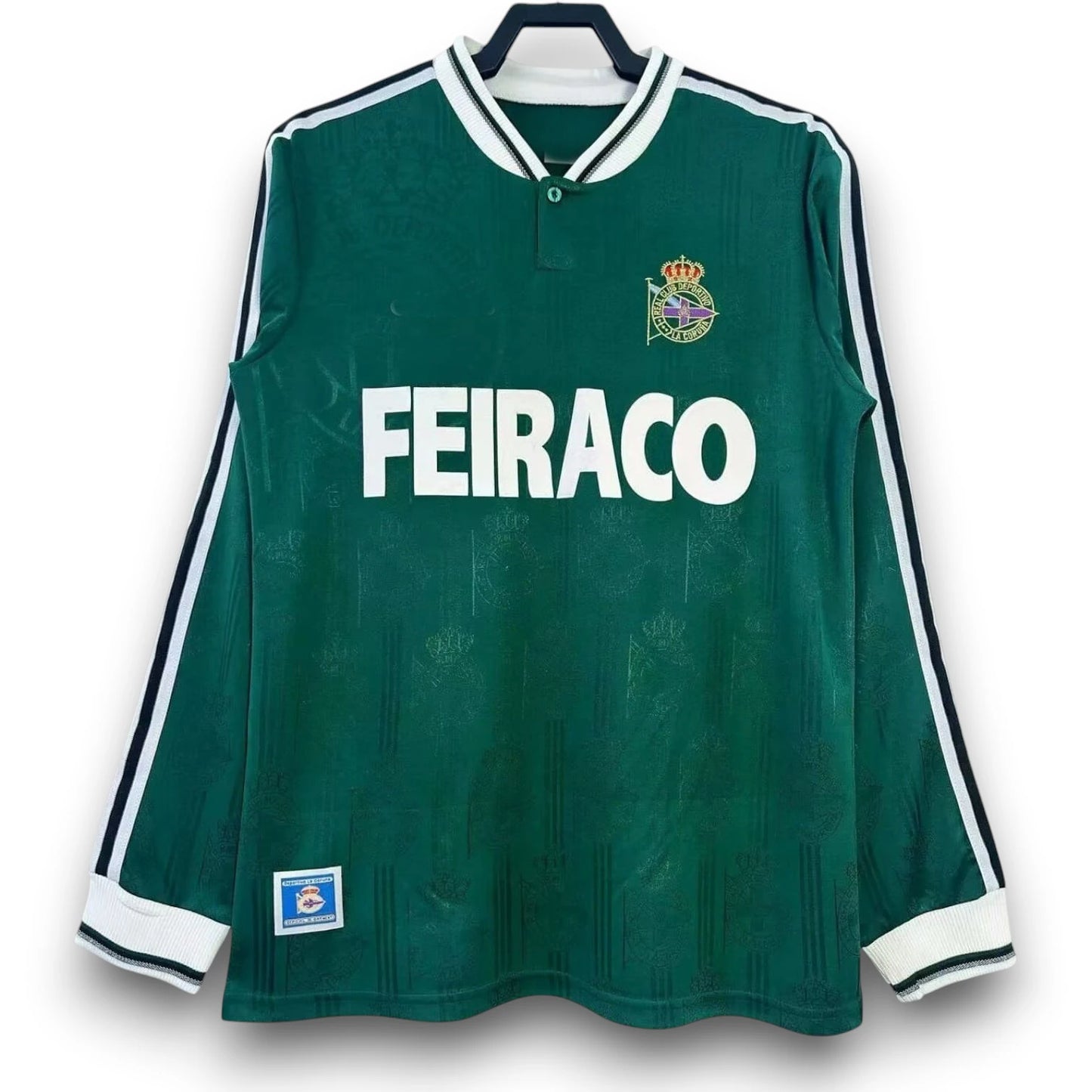 Camiseta Deportivo La Coruña 1999-00 Visitante Manga Larga