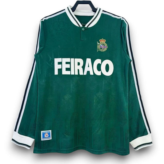 Camiseta Deportivo La Coruña 1999-00 Visitante Manga Larga