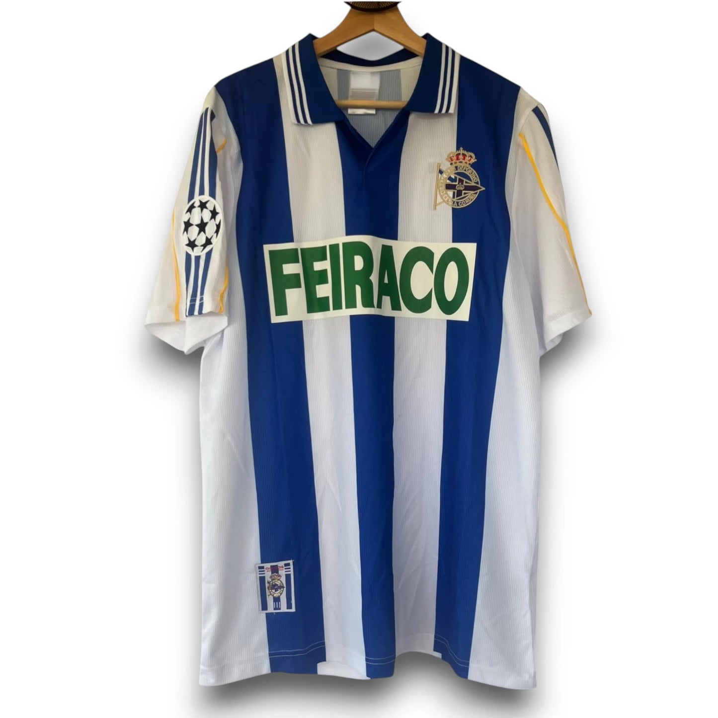 Camiseta Deportivo La Coruña 1999-00 Local