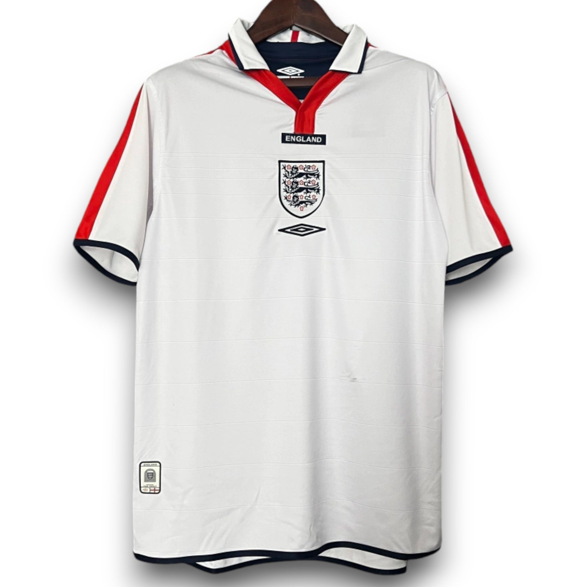 camiseta retro inglaterra eurocopa 2004 post