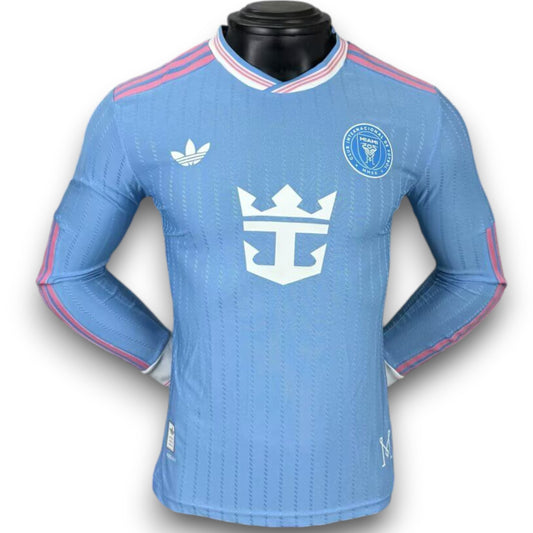 Camiseta Inter Miami 2025-2026 Alternativa Manga Larga - Versión Pro Player (Copia)