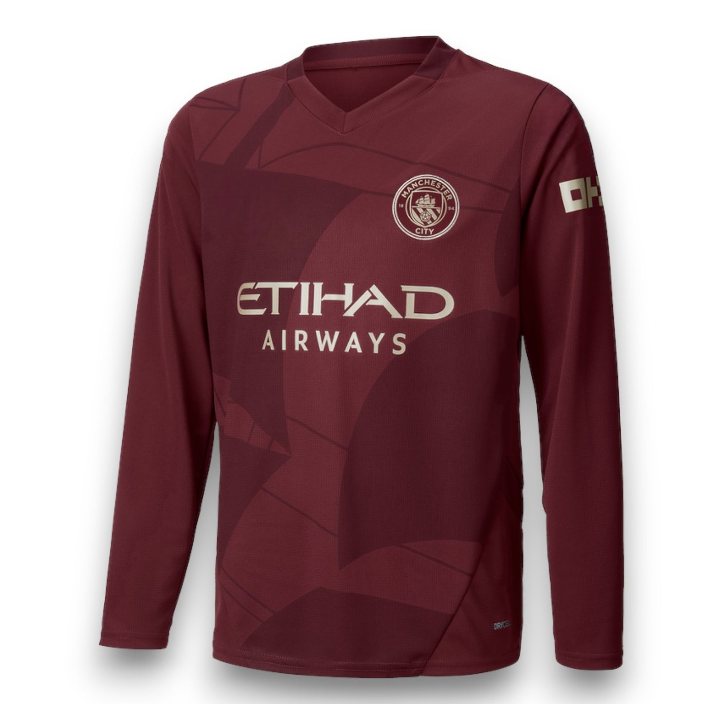 Camiseta Manchester City 2024-2025 Alternativa Manga Larga - Version Pro Player