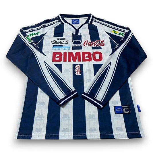 Camiseta Monterrey 1999-2000 Local Manga Larga