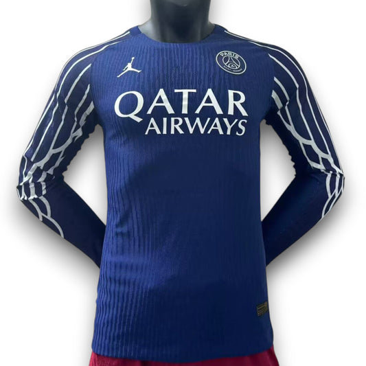 Camiseta Paris 2025-2026 Local Manga Larga - Versión Pro Player