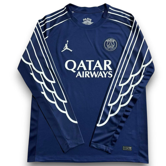 Camiseta Paris 2024-2025 Visitante Manga Larga