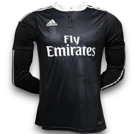 Camiseta Real Madrid 2014-2015 Visitante Manga Larga