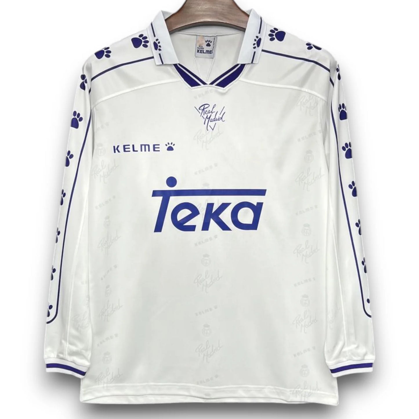 Camiseta Real Madrid 1994-96 Local Manga Larga