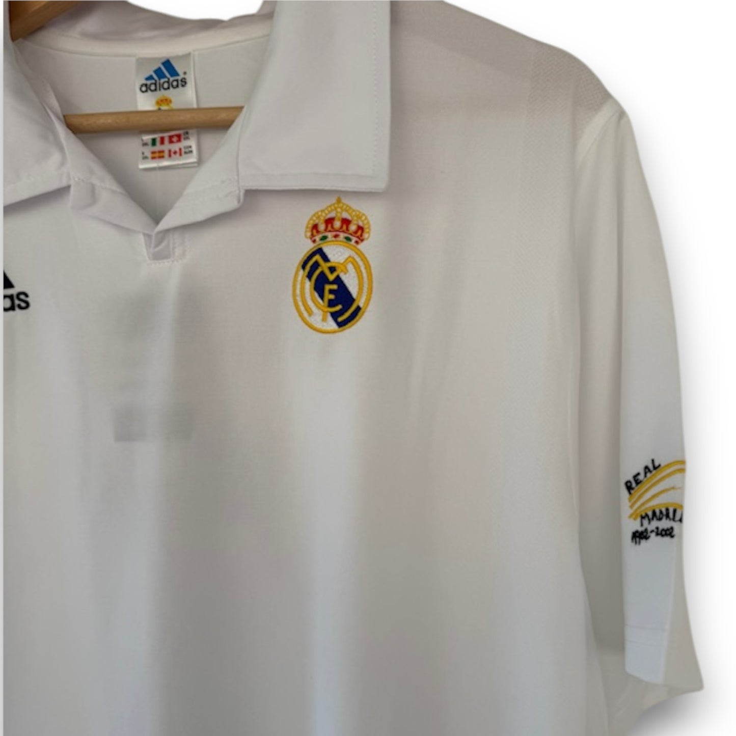 Camiseta Real Madrid 2001-2002 Local Centenario