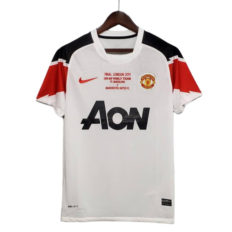 Camiseta Manchester United 2010-2011 Alternativa Final UCL