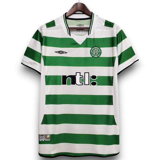 Camiseta Celtic 2001-2002 Local