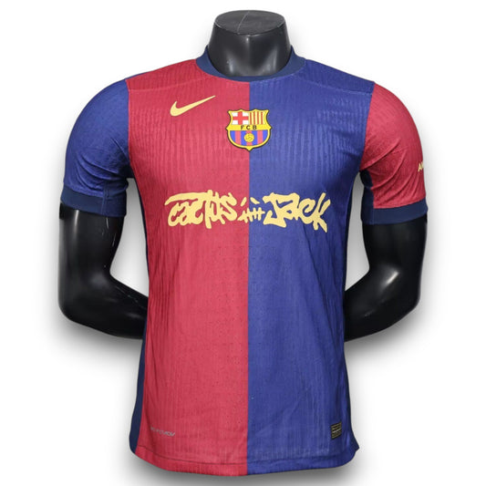 Camiseta Barcelona x Travis Scott 2024-2025 Local - Version Pro Player