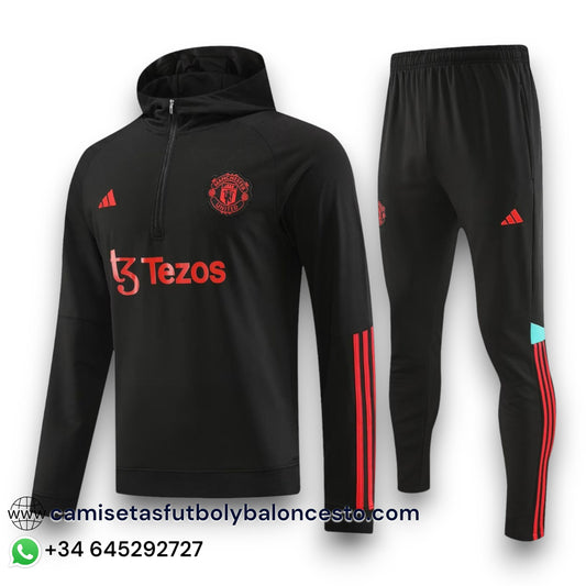 Chándal Manchester United 2023-2024 Alternativo - Capucha