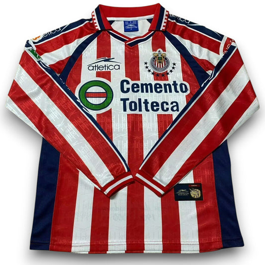 Camiseta Chivas 1999-2000 Local Manga Larga