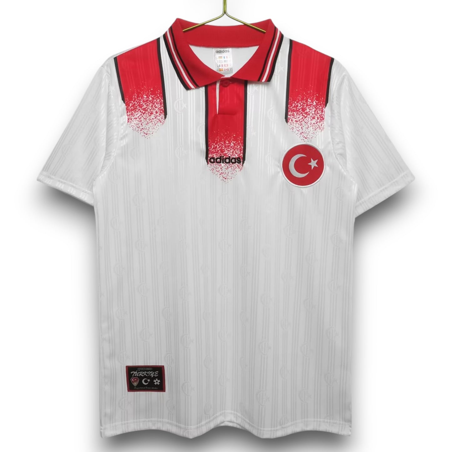 Camiseta Turquia 1990 Visitante