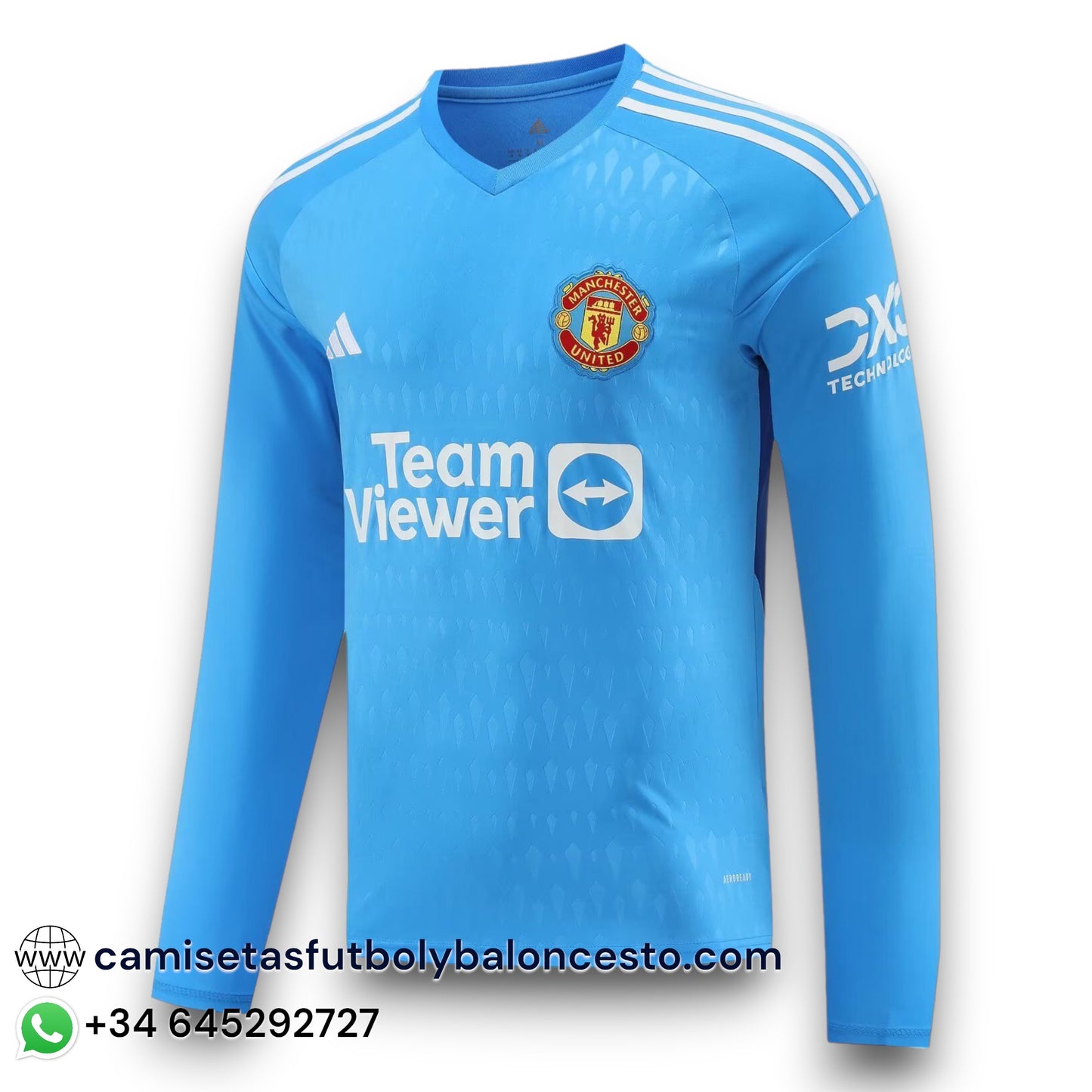 Camiseta Manchester United 2023-2024 Portero Visitante - Manga Larga