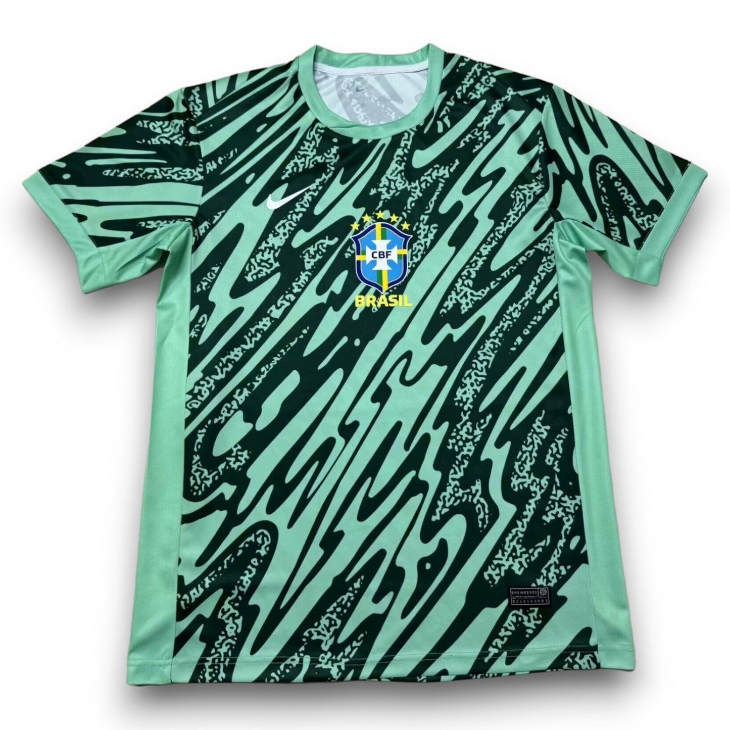 Camiseta Brasil 2024-2025 Local Entrenamiento