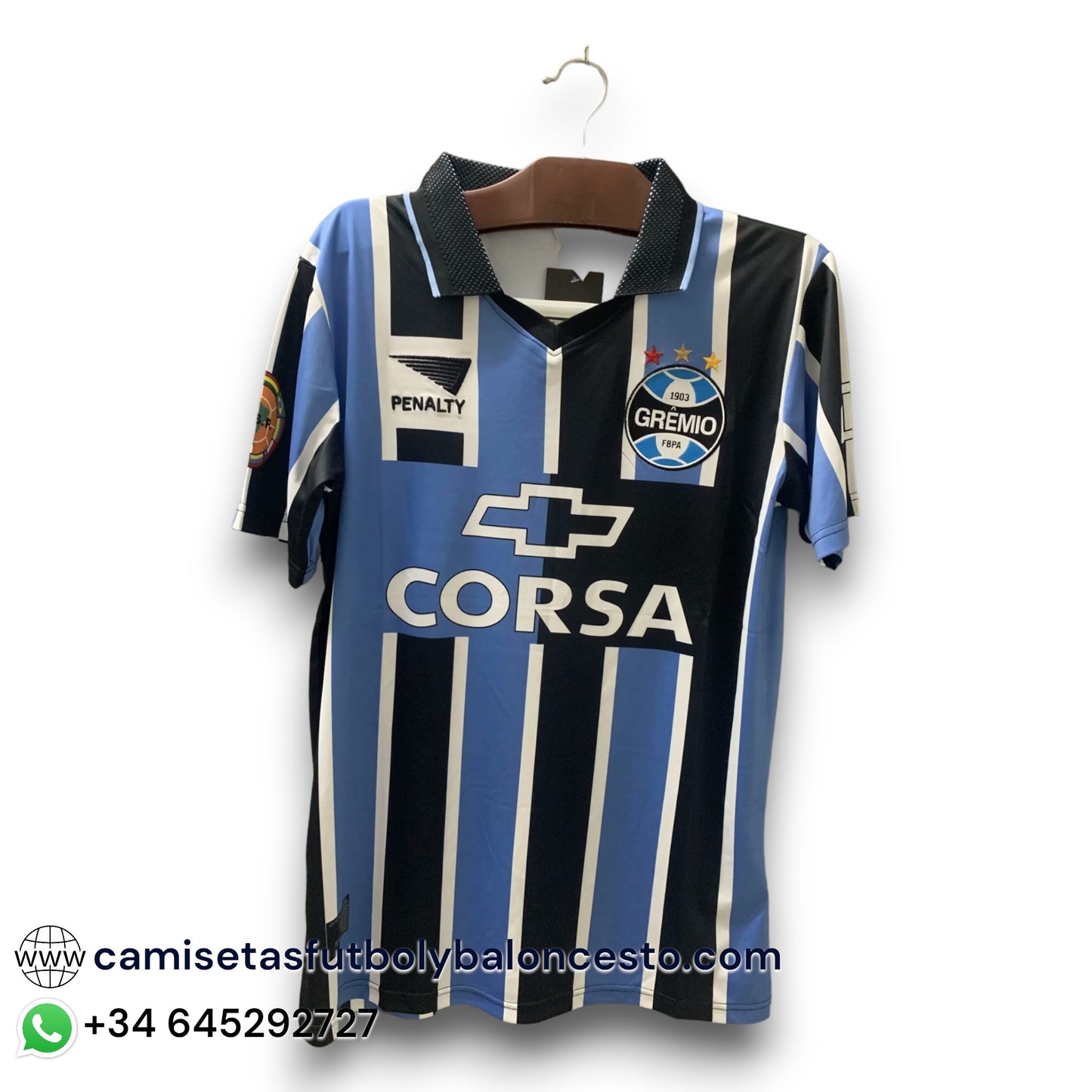 Camiseta Gremio 1998-1999 Local