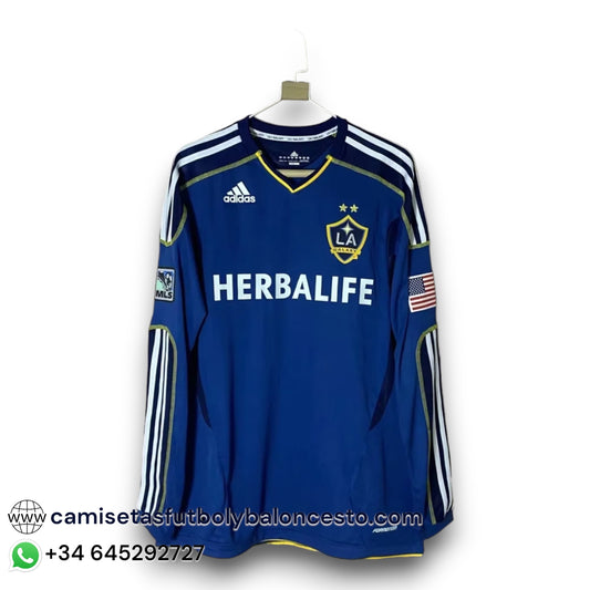 Camiseta L.A Galaxy 2011-2012 Visitante Manga Larga