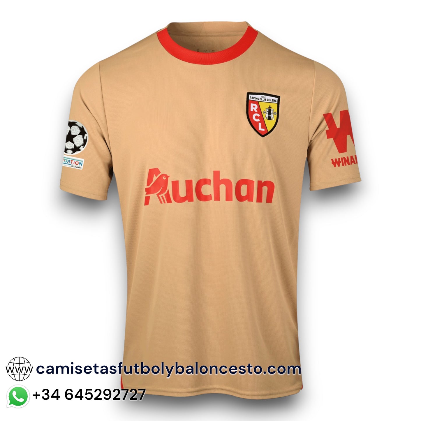 Camiseta RC Lens 2023-2024 UCL