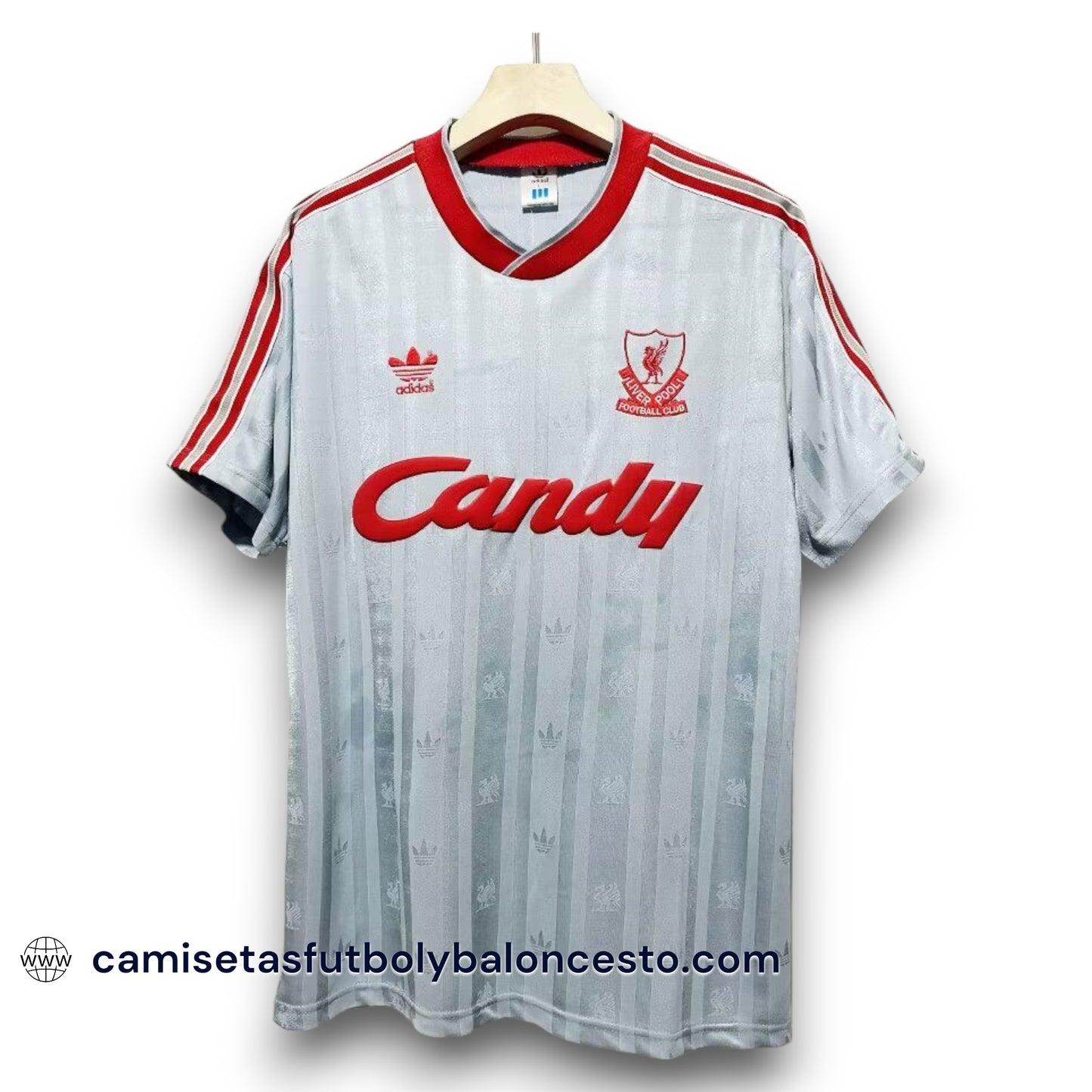 Camiseta Liverpool 1988-1989 Visitante