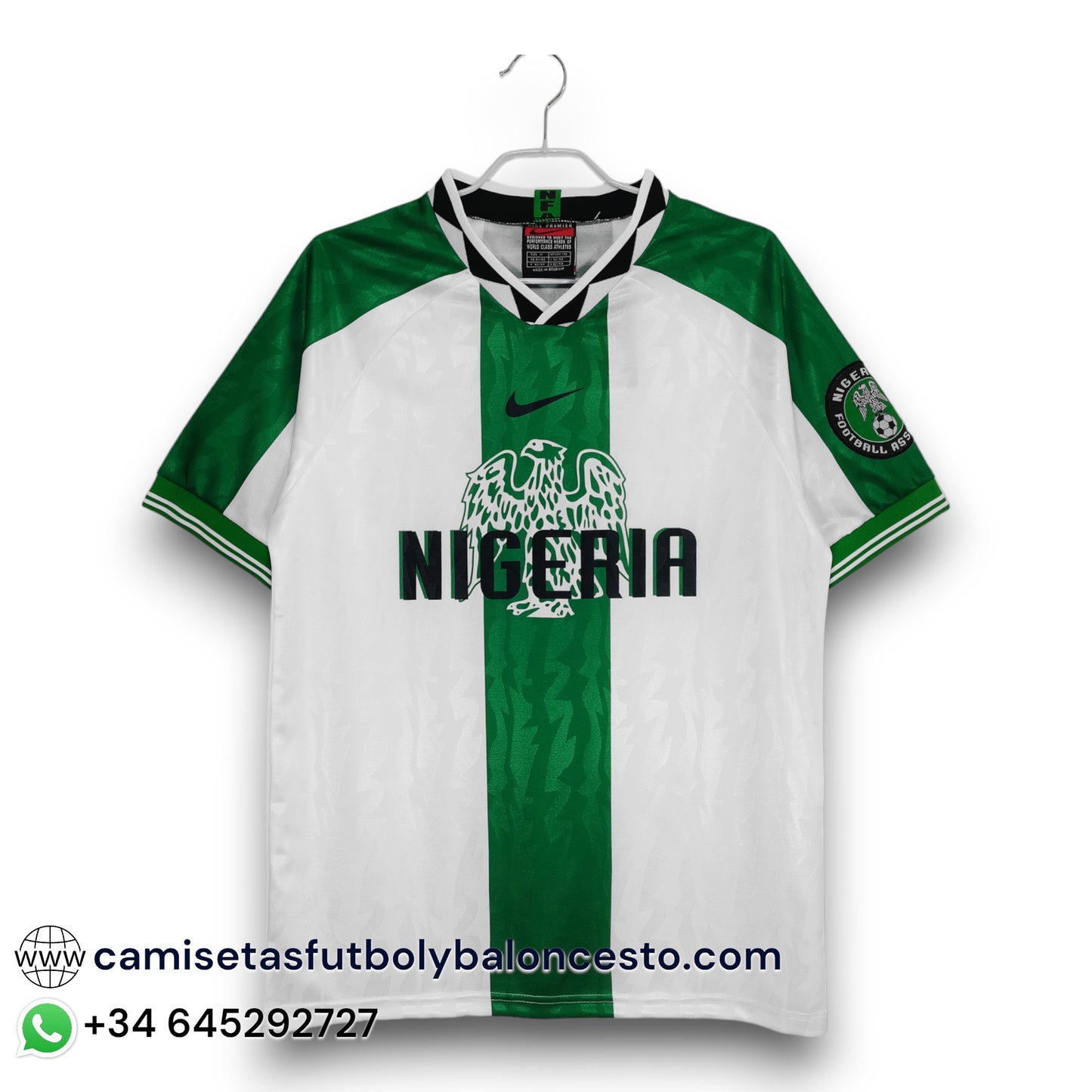 Camiseta Nigeria 1996 Visitante