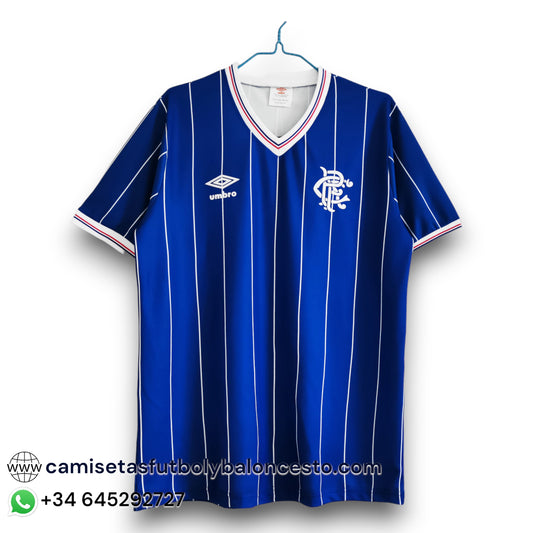 Camiseta Rangers 1982-1983 Local