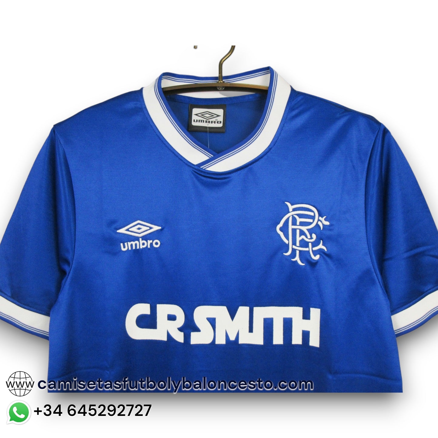 Camiseta Rangers 1984-1987 Local