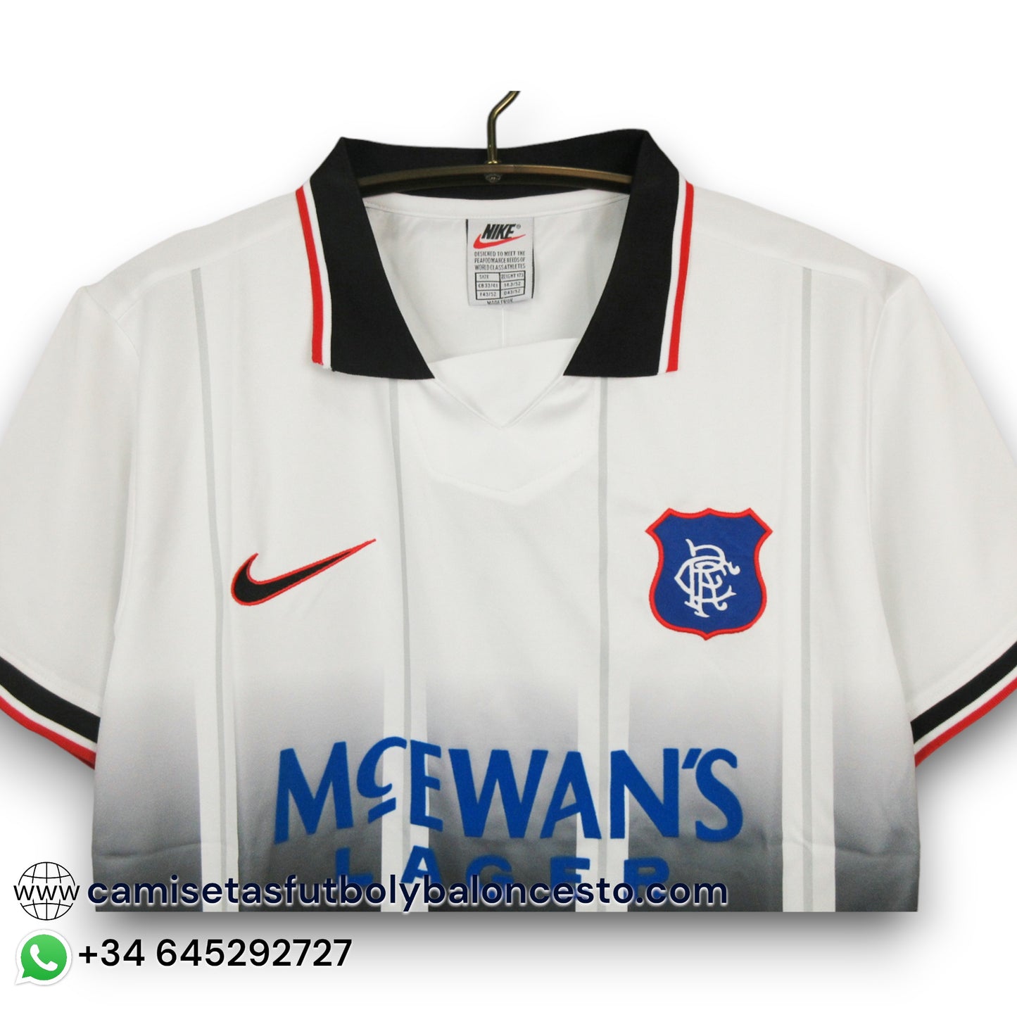 Camiseta Rangers 1997-1999 Visitante