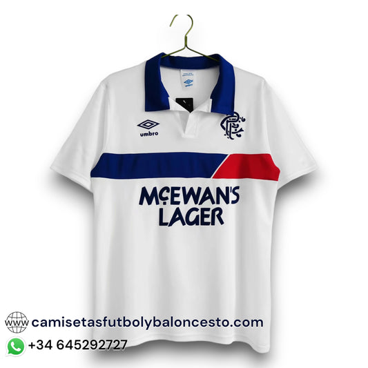 Camiseta Rangers 1986-1987 Visitante