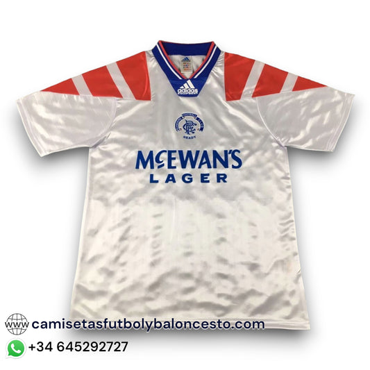 Camiseta Rangers 1992-1994 Visitante