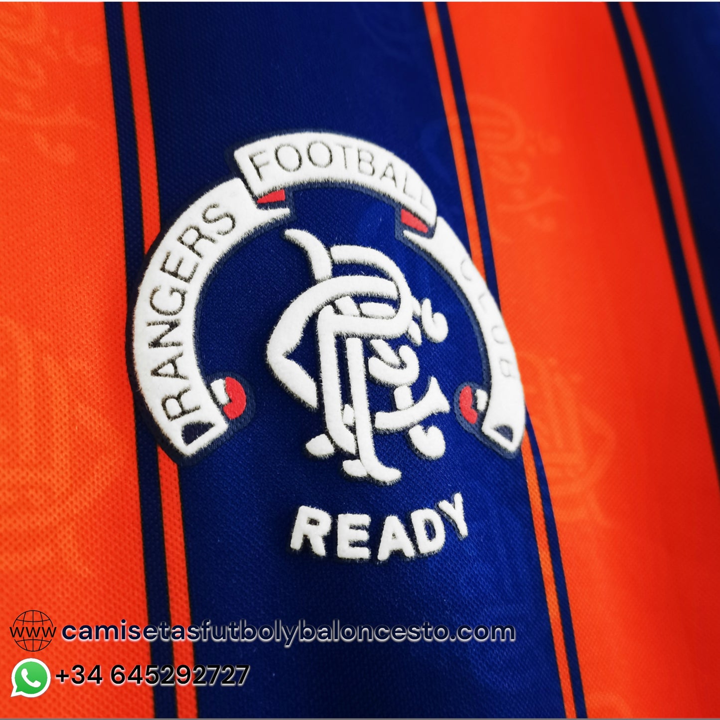 Camiseta Rangers 1993-1994 Visitante