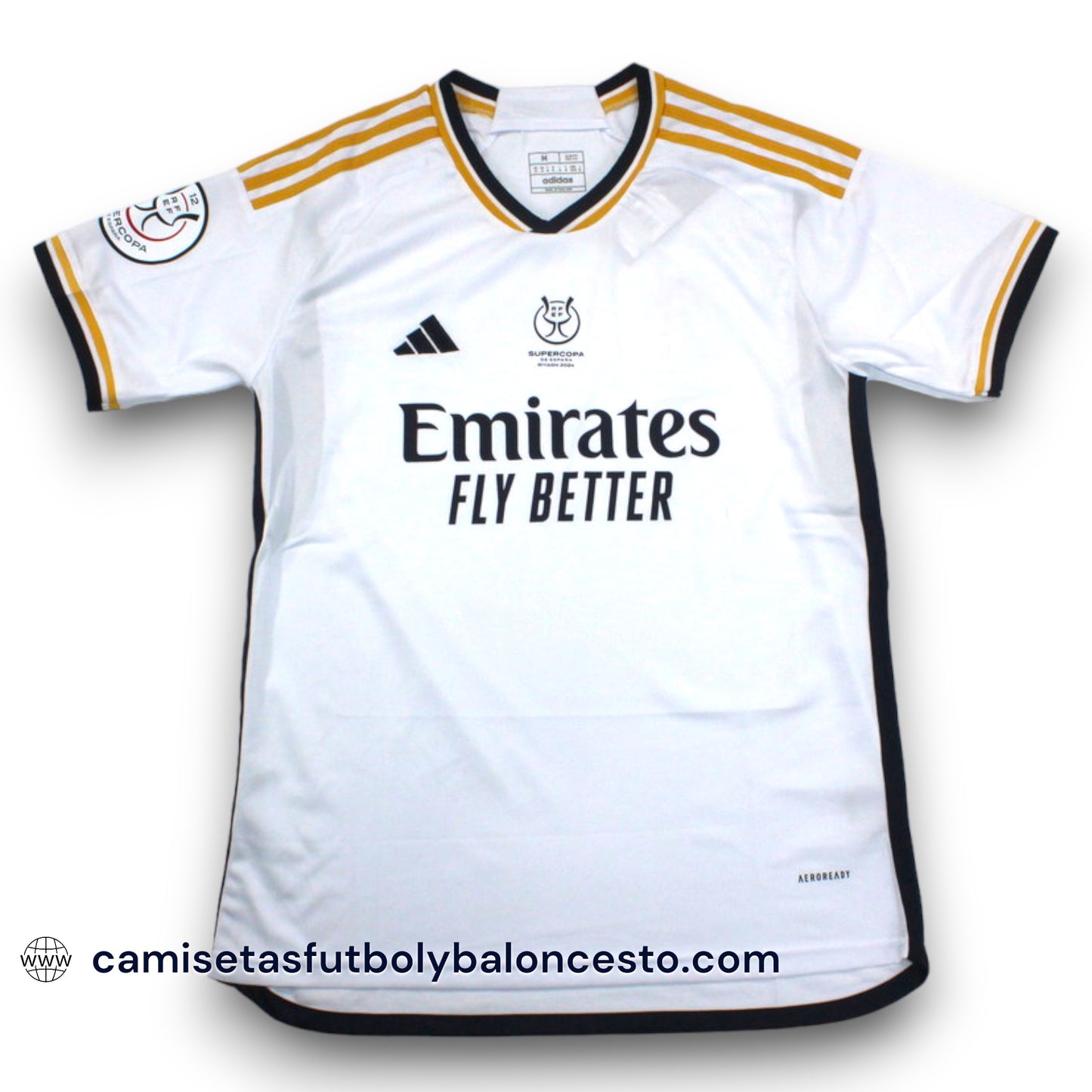 Camiseta Real Madrid 2023-2024 Local -Conmemorativa final Supercopa