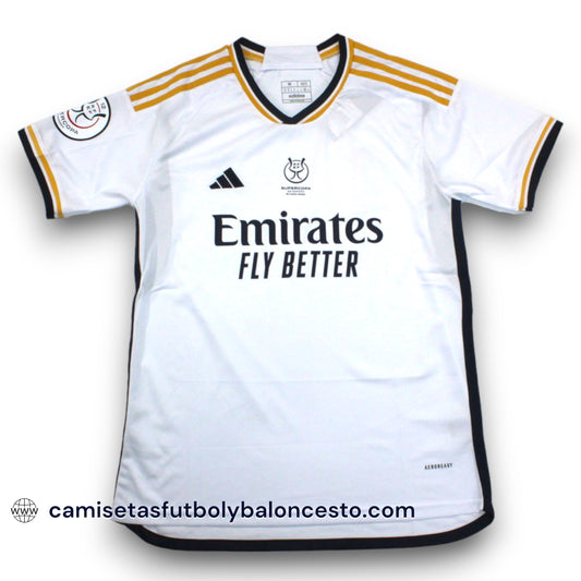 Camiseta Real Madrid 2023-2024 Local -Conmemorativa final Supercopa