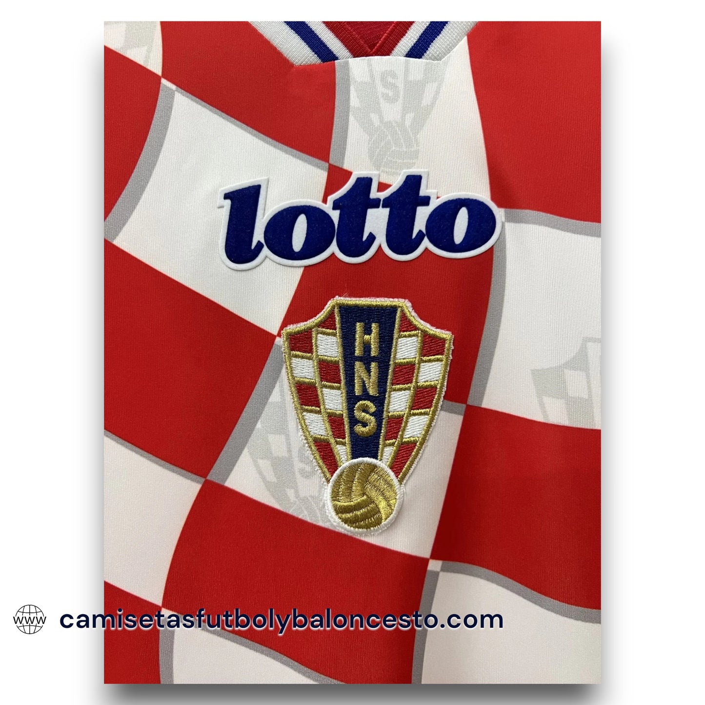 Camiseta Croacia 1998 Local