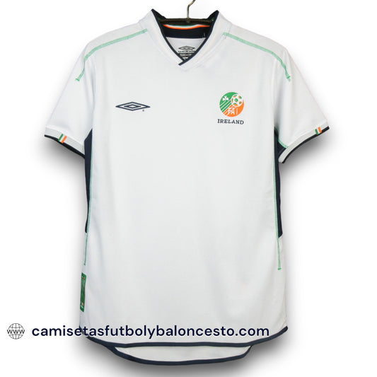 Camiseta Irlanda 2002 Visitante