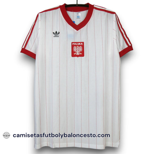 Camiseta Polonia 1982 Local