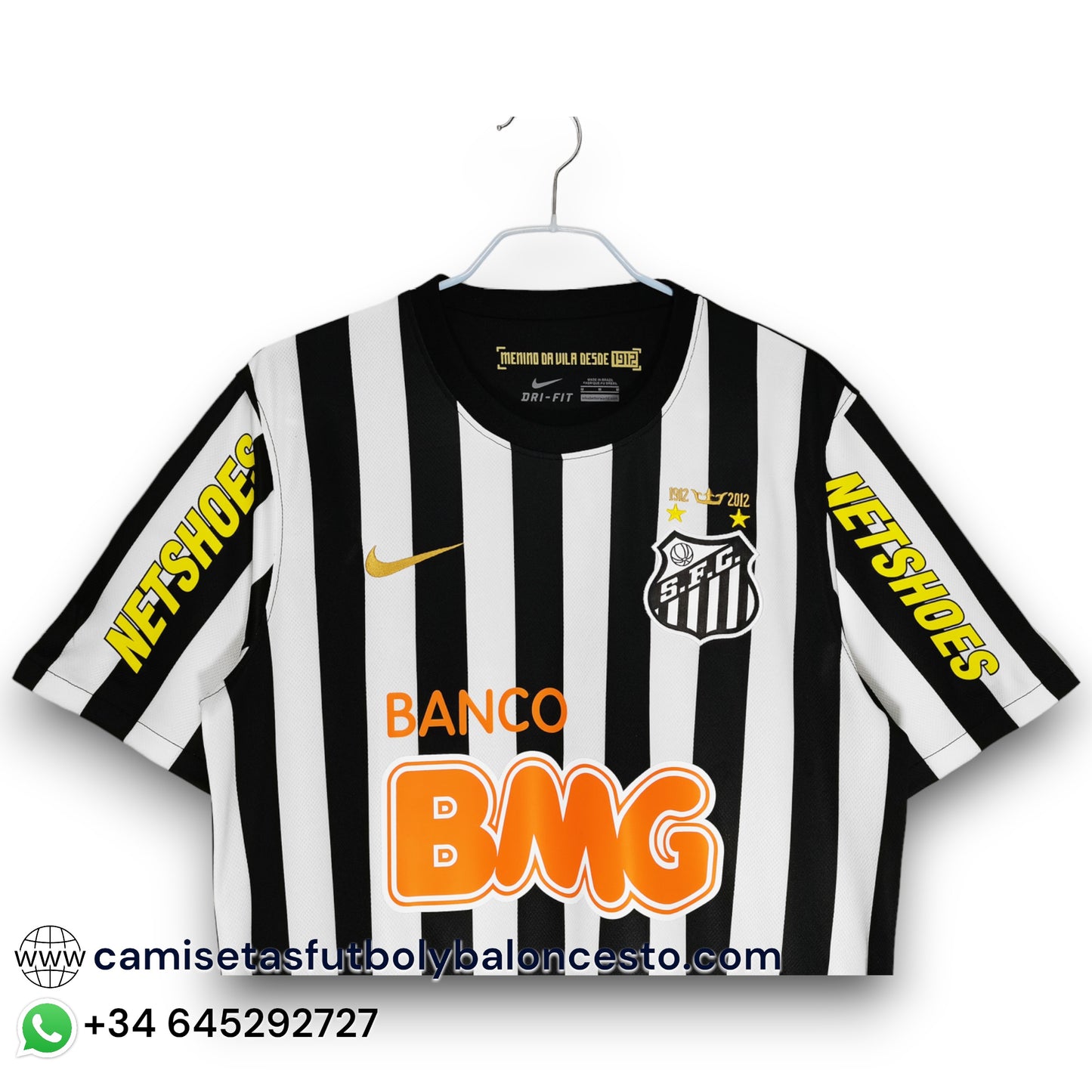 Camiseta Santos 2012-2013 Visitante