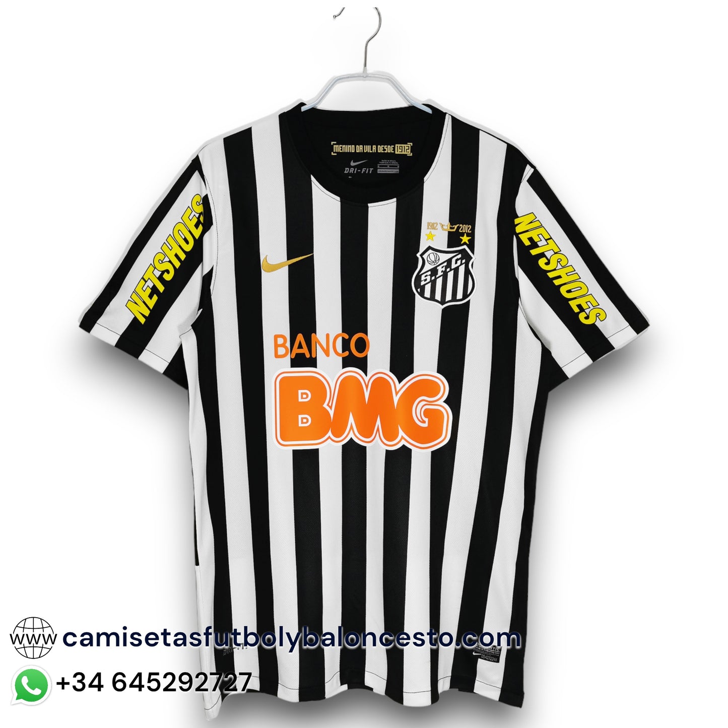 Camiseta Santos 2012-2013 Visitante