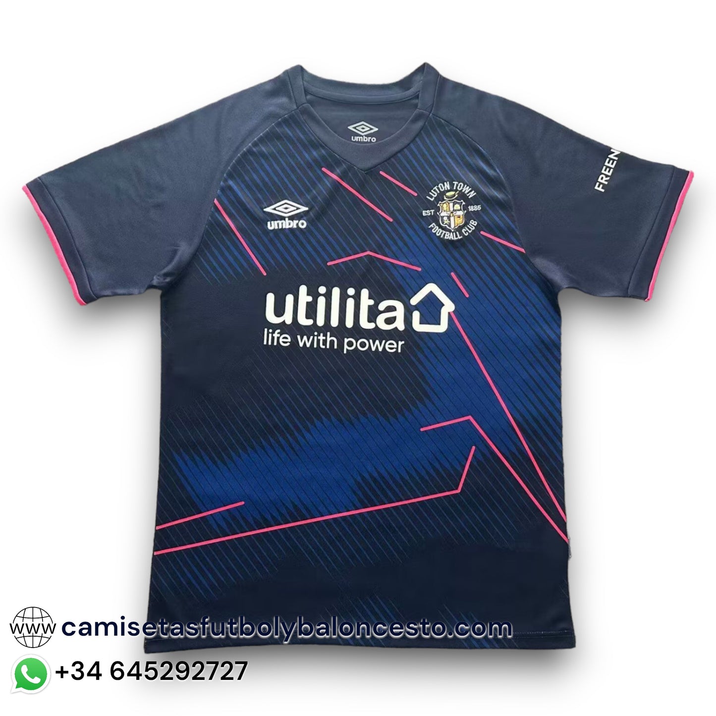 Camiseta Luton Town 2023-2024 Alternativa