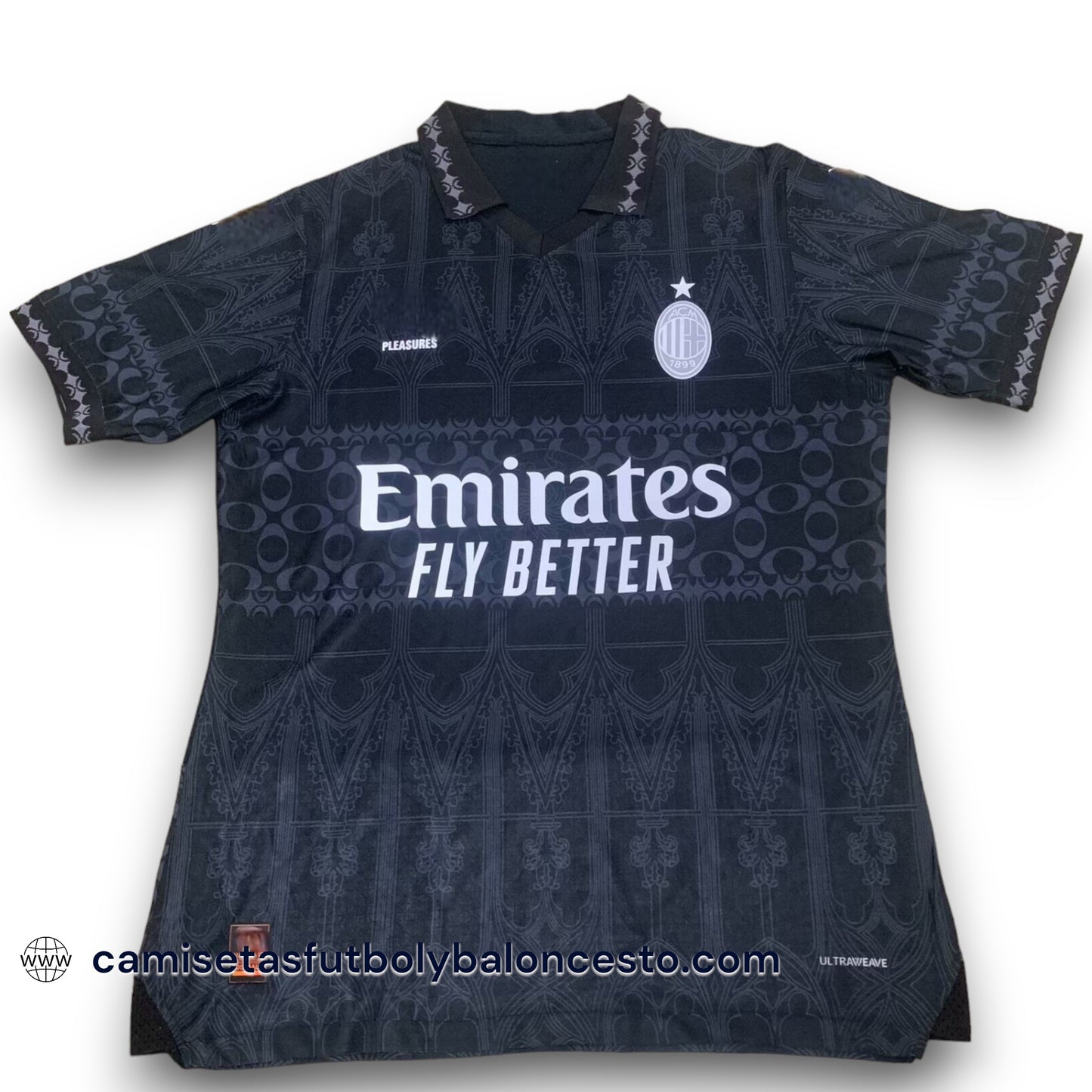 Camiseta Milan 2023-2024 X Pleasures - Version Pro Player