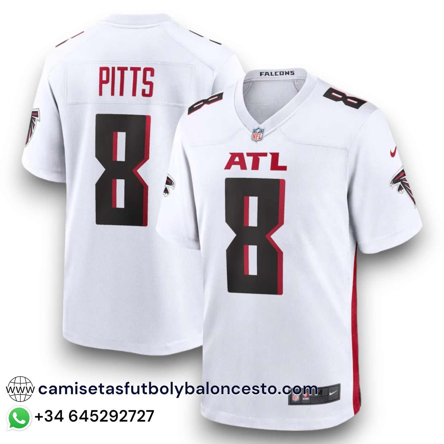 Camiseta NFL Atlanta Falcons - Visitante