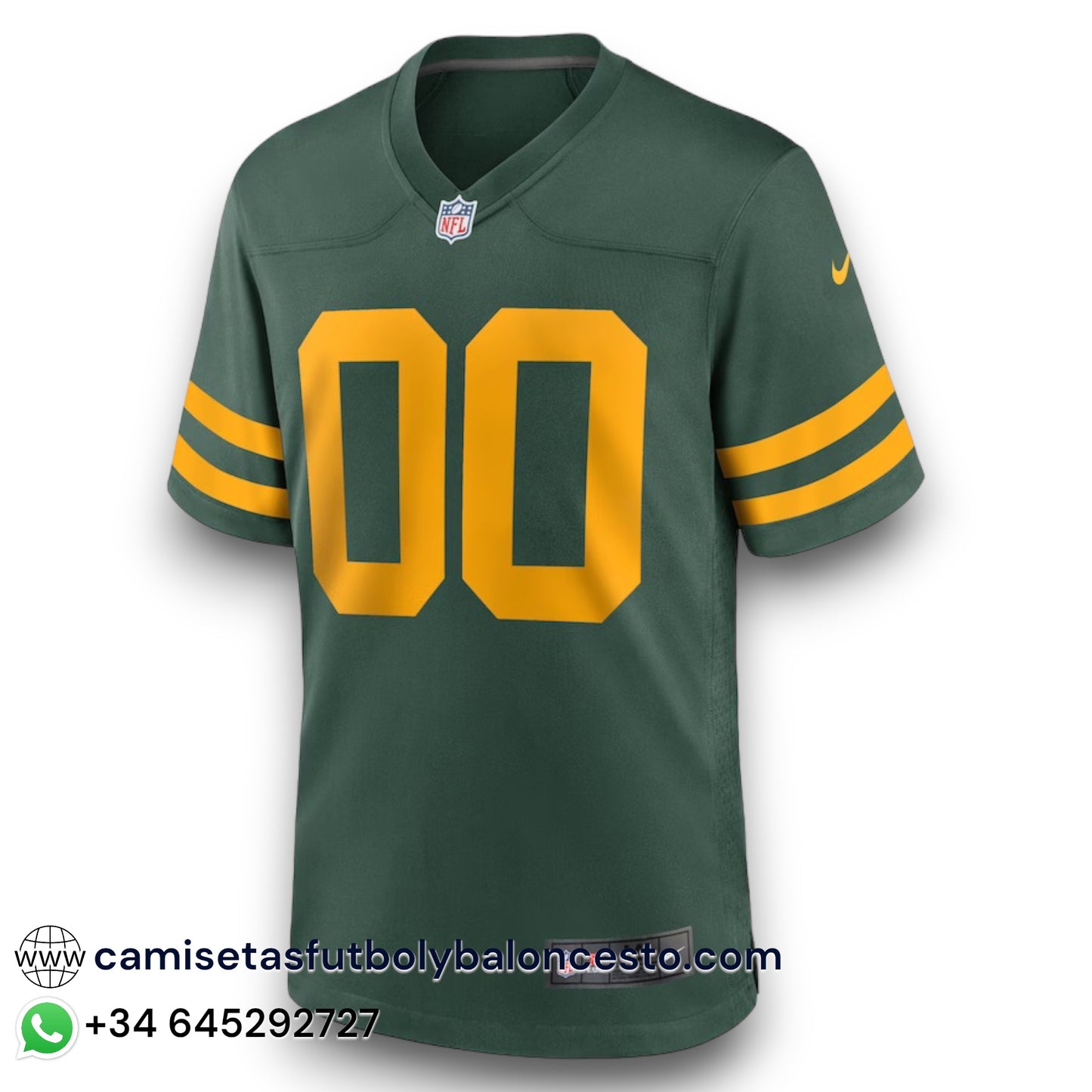 Camiseta NFL Green Bay Packers - Throwback